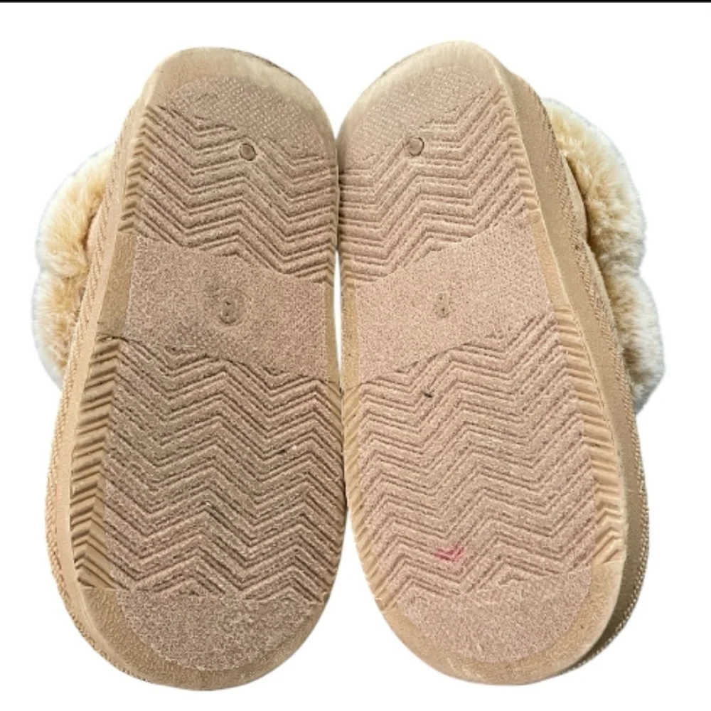 First Steps Cozy Tan Kids booties